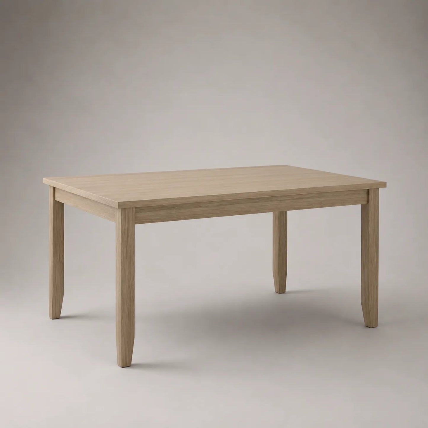 Holztisch Eiche 140x80x75 cm Natur