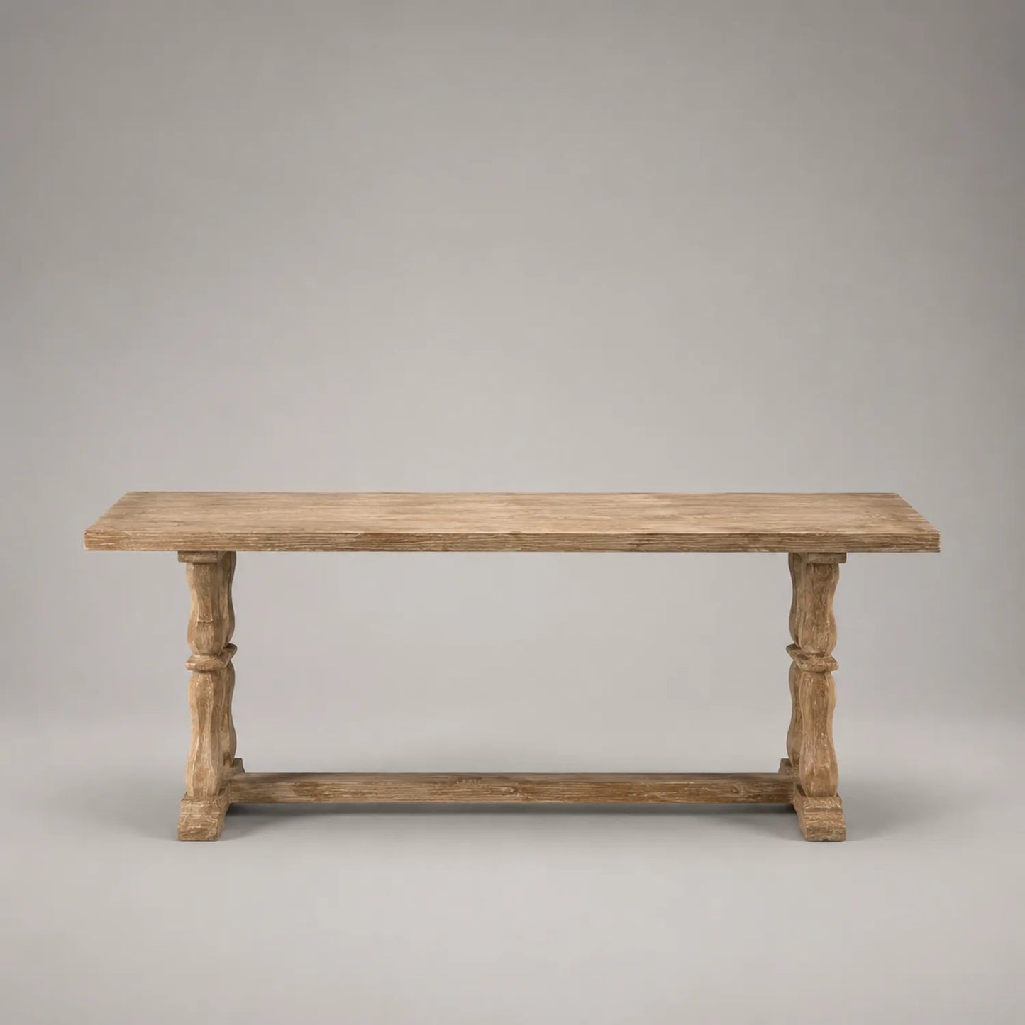 Bank Eiche Massivholz rechteckig 120x40x45 cm
