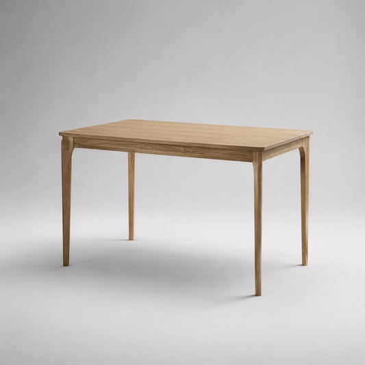 Esstisch rechteckig Eiche Massivholz 140x80x75cm