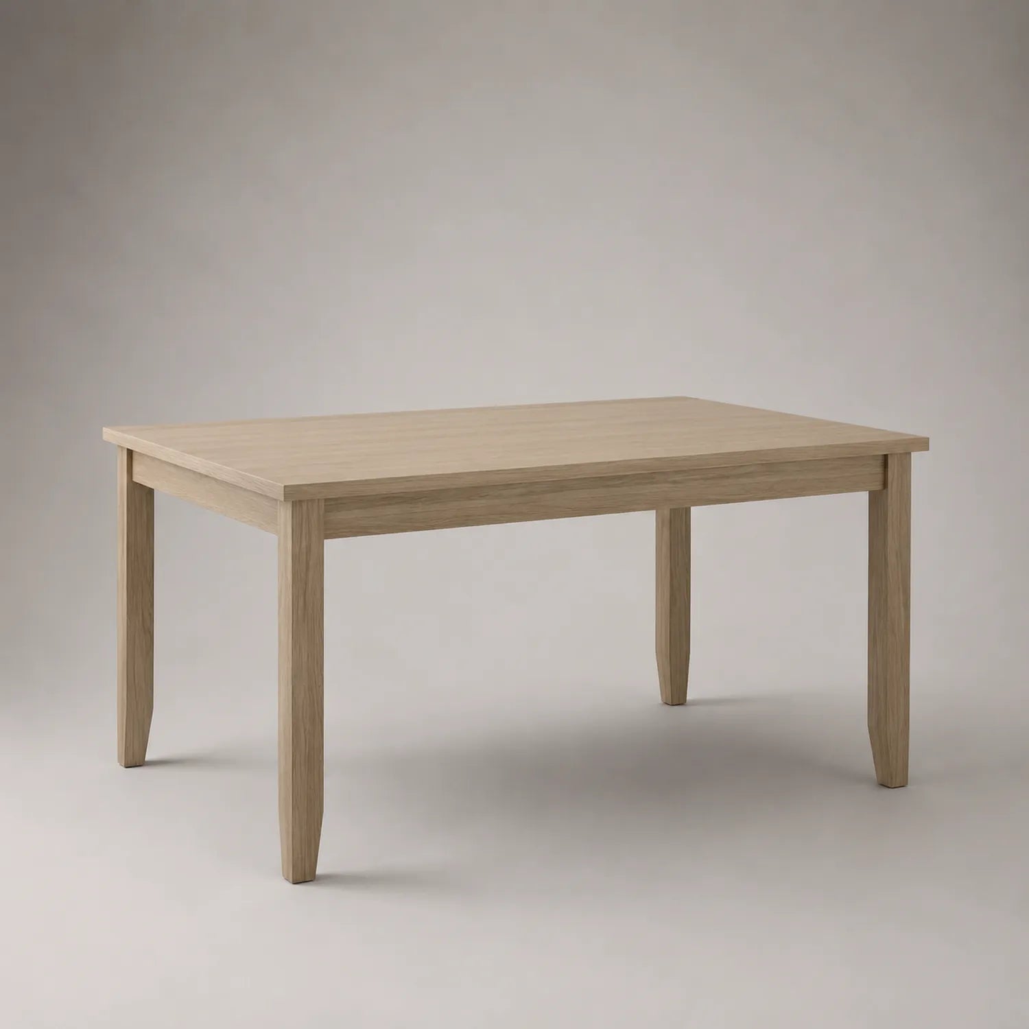 Holztisch Eiche 140x80x75 cm Natur