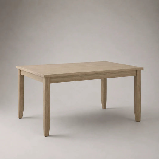 Holztisch Eiche 140x80x75 cm Natur
